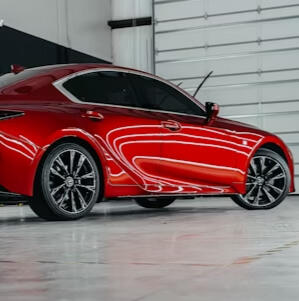 Expert hand car polishing for paint enhancement and surface protection